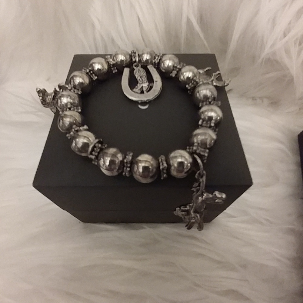 Vintage Western Charm Bracelet
